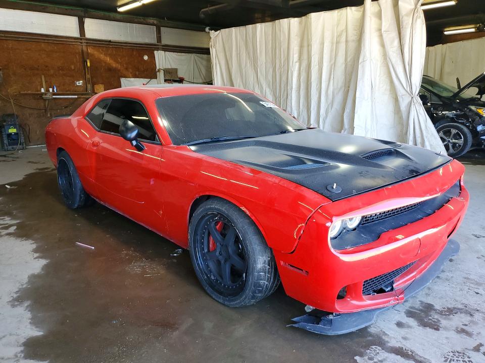 2016 Dodge Challenger VIN 2C3CDZC91GH322771 COPART salvage auction — FRONT END, PA - CERTIFICATE OF SALVAGE, sold $22,900 on 2026-07-02 (photo 4)
