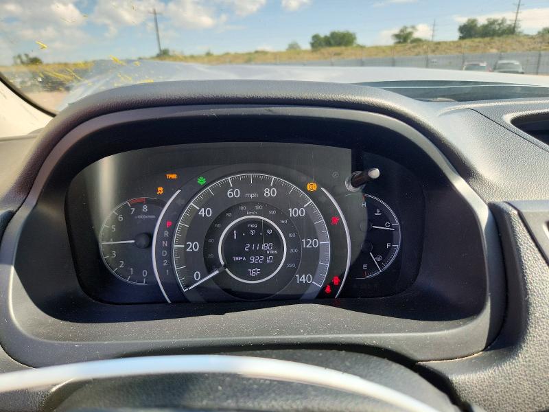 2012 Honda Cr-v VIN JHLRM4H78CC007921 COPART salvage auction — FRONT END, Co - Salvage Title, sold $1,200 on 2026-07-15 (photo 9)