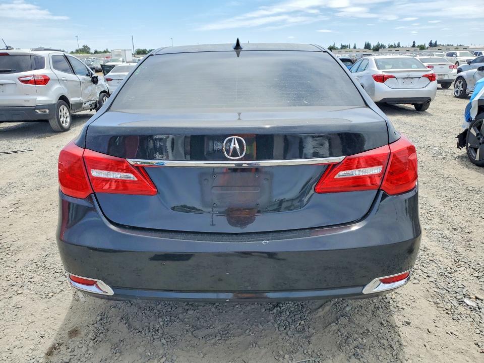 2014 Acura RLX VIN JH4KC1F36EC004808 COPART salvage auction — FRONT END, Ca - Salvage Certificate, sold $800 on 2026-07-07 (photo 6)