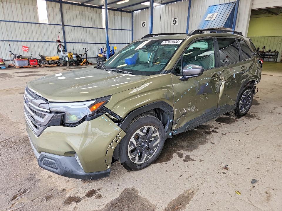 2026 Subaru Forester VIN 4S4SLDB66T3031521 COPART salvage auction — ALL OVER, Co - Salvage Title, sold $8,000 on 2026-07-30 (photo 1)