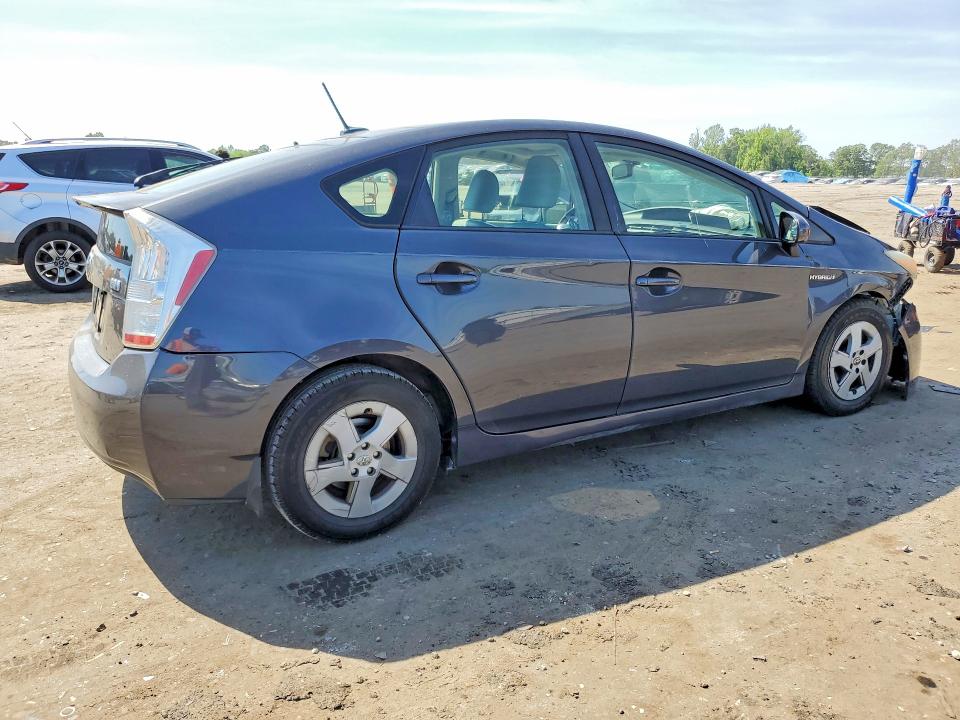 2011 Toyota Prius VIN JTDKN3DU2B1410028 COPART salvage auction — FRONT END, Va - Certificate Of Title, sold $825 on 2026-07-08 (photo 3)