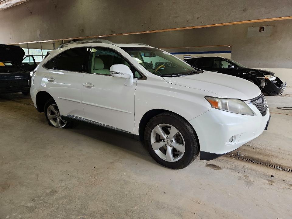 2011 Lexus Rx VIN 2T2BK1BA6BC085980 COPART salvage auction — REAR END, Va - Cert Of Title - Salvage, sold $3,000 on 2026-07-02 (photo 4)