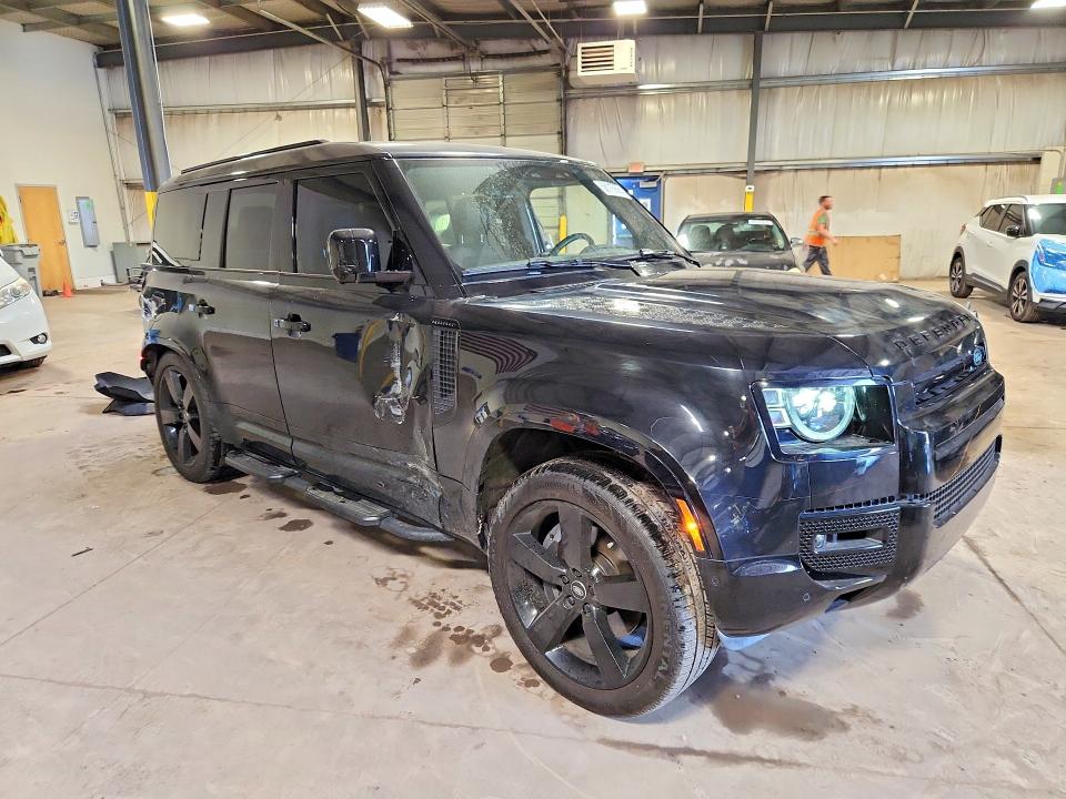 2025 Land rover VIN SALE27EU2S2392645 COPART salvage auction — REAR END, Pa - Certificate Of Salvage, sold $57,500 on 2026-07-08 (photo 4)
