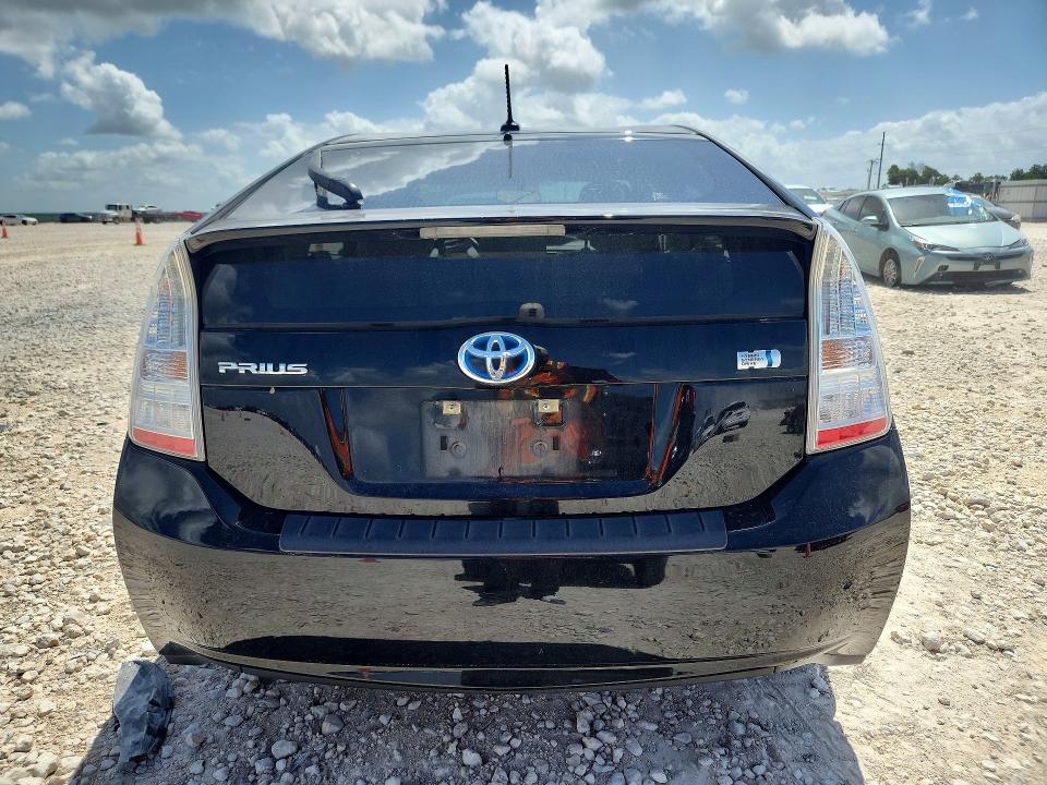 2010 Toyota Prius VIN JTDKN3DU1A1295131 COPART salvage auction — SIDE, TX - SALVAGE VEHICLE TITLE, sold $1,500 on 2026-07-16 (photo 6)