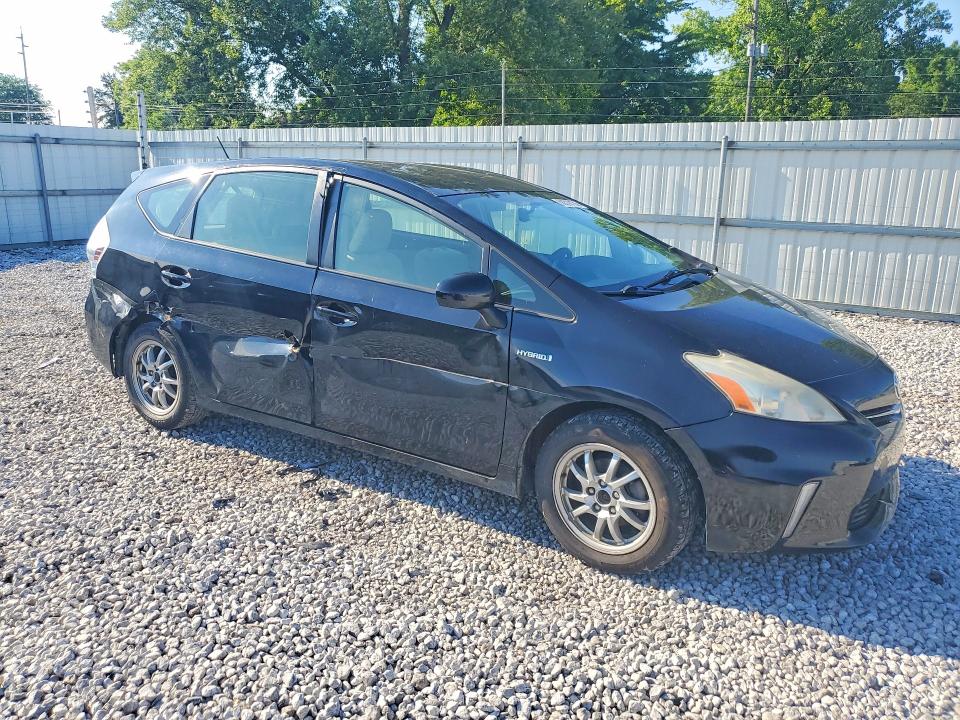 2013 Toyota Prius VIN JTDZN3EU9D3277384 COPART salvage auction — SIDE, Oh - Cert Of Title-Salvage, sold $1,850 on 2026-07-31 (photo 4)