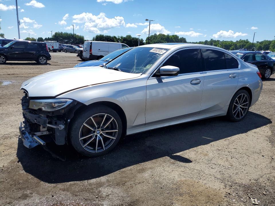 2019 BMW 3 series VIN WBA5R7C59KAJ83906 — COPART salvage auction photo
