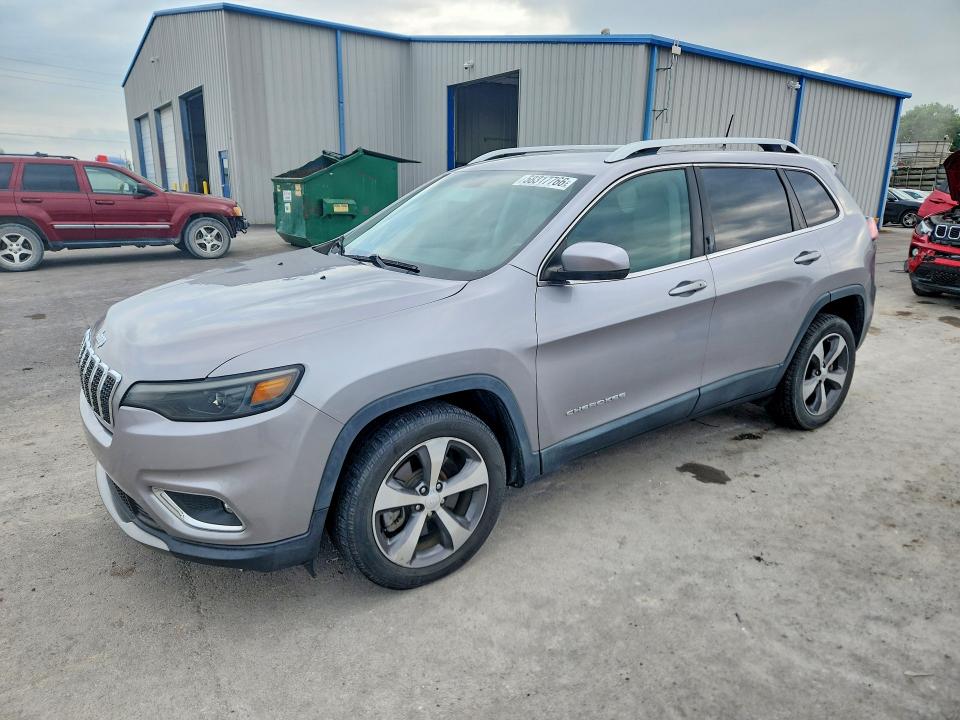 2019 Jeep VIN 1C4PJLDB3KD443599 COPART salvage auction — HAIL, Ok - Cert Of Title-Salvage, sold $4,000 on 2026-07-31 (photo 1)