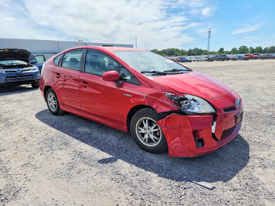 2011 Toyota Prius VIN JTDKN3DU5B0261135 COPART salvage auction — FRONT END, VA - CERTIFICATE OF TITLE, sold $2,500 on 2026-07-15 (photo 4)