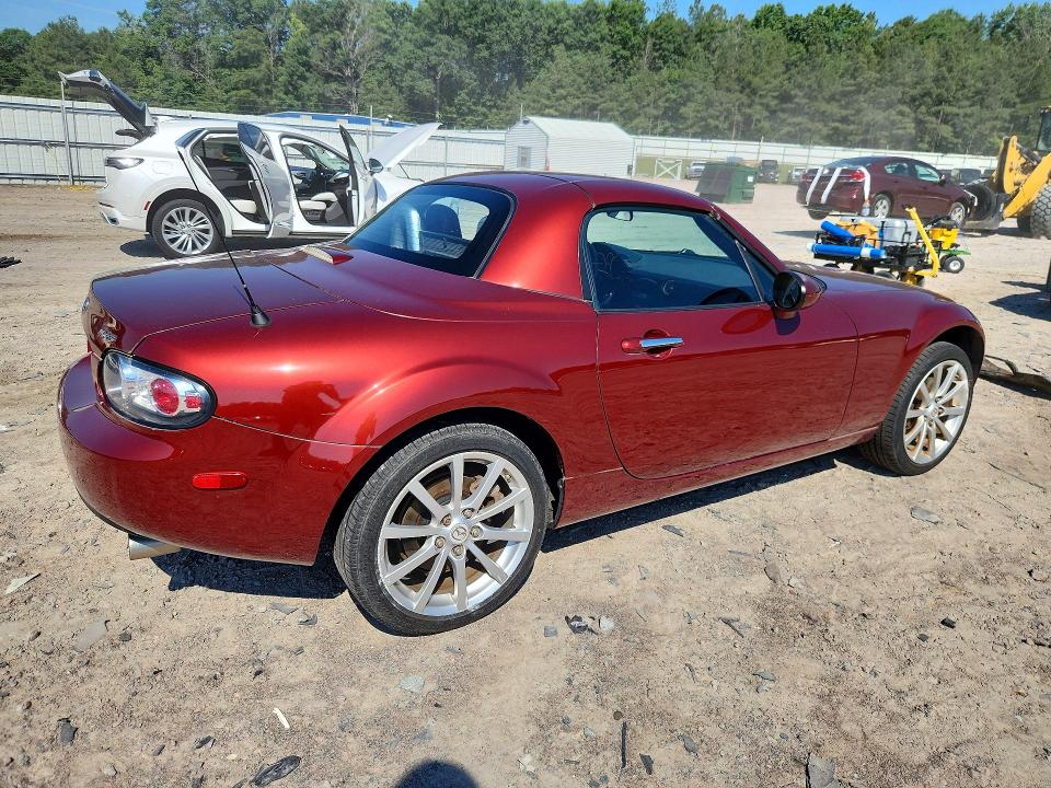 2008 Mazda Mx-5 miata VIN JM1NC26F180149985 COPART salvage auction — REAR END, Va - Cert Of Title - Salvage, sold $1,500 on 2026-07-06 (photo 3)