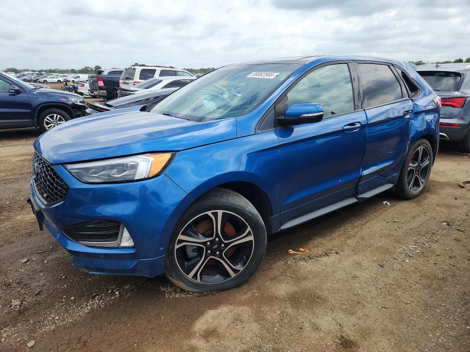 2019 Ford Edge VIN 2FMPK4AP1KBC22068 COPART salvage auction — FRONT END, Tn - Certificate Of Title, sold $3,900 on 2026-07-09 (photo 1)