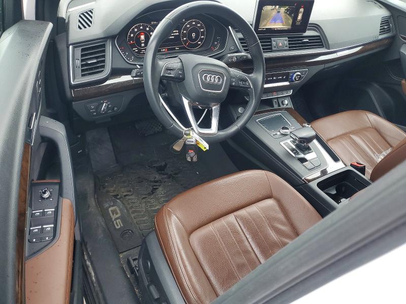 2019 Audi Q5 VIN WA1BNAFY5K2124389 COPART salvage auction — FRONT END, Wa - Bill Of Sale, sold $8,500 on 2026-07-20 (photo 8)