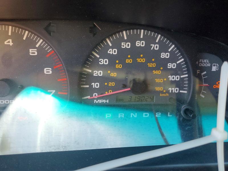 2000 Toyota 4runner VIN JT3GN86R6Y0179844 COPART salvage auction — FRONT END, Nj - Cert Of Title-Salvage, sold $225 on 2026-07-30 (photo 9)