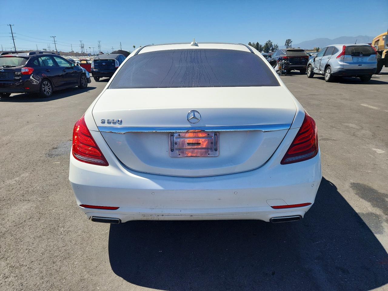 2014 Mercedes-Benz S-Class VIN WDDUG8CB3EA060080 COPART salvage auction — Minor Dent/Scratches, CA - DIS/DLR/EXP ONLY CLEAN TITLE, sold $5,800 on 2026-07-01 (photo 6)