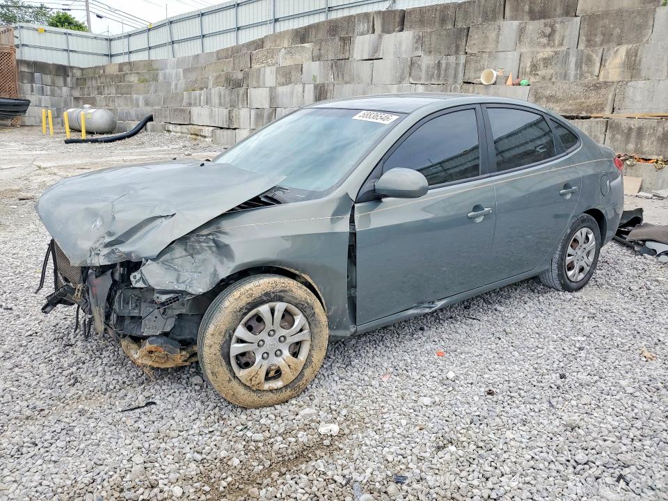 2009 Hyundai Elantra VIN KMHDU46D49U704050 COPART salvage auction — FRONT END, Ky - Bill Of Sale/Part Only/No Titl, sold $300 on 2026-07-10 (photo 1)