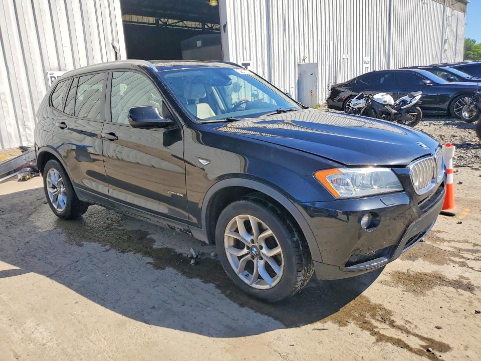 2013 BMW X3 VIN 5UXWX7C57DL981016 COPART salvage auction — REAR END, Pa - Certificate Of Salvage, sold $1,250 on 2026-07-08 (photo 4)