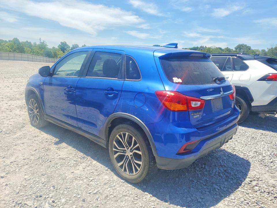 2018 Mitsubishi Outlander VIN JA4AP3AW0JU000282 COPART salvage auction — HAIL, Al - Cert Of Title-Salvage Title, sold $975 on 2026-07-07 (photo 2)