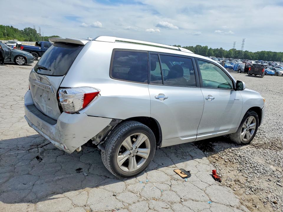 2009 Toyota Highlander VIN JTEDS42A192084707 COPART salvage auction — REAR END, TN - SALVAGE CERTIFICATE, sold $2,850 on 2026-07-28 (photo 3)