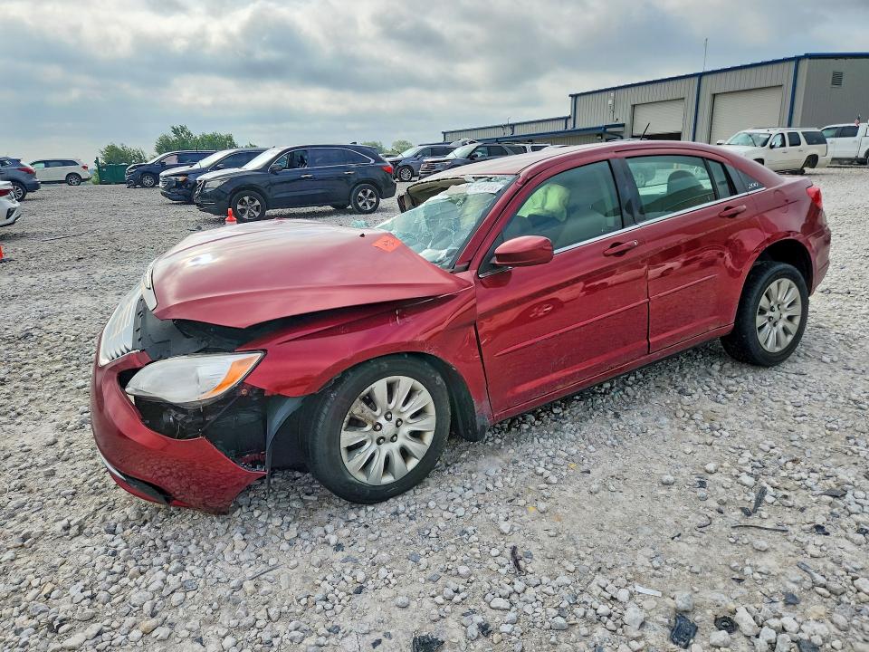 2012 Chrysler 200 VIN 1C3CCBAB1CN204754 COPART salvage auction — SIDE, Mi - Certificate Of Title, sold $350 on 2026-07-09 (photo 1)