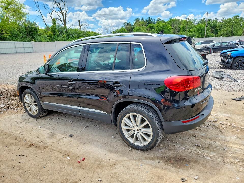 2014 Volkswagen Tiguan VIN WVGBV3AX1EW541890 COPART salvage auction — FRONT END, Wi - Certificate Of Title, sold $1,050 on 2026-08-03 (photo 2)