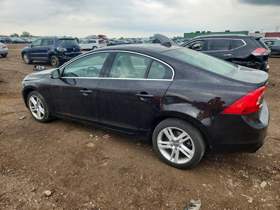 2015 Volvo S60 VIN YV140MFB4F1306357 COPART salvage auction — FRONT END, Wv - Salvage Certificate, sold $2,300 on 2026-08-13 (photo 2)