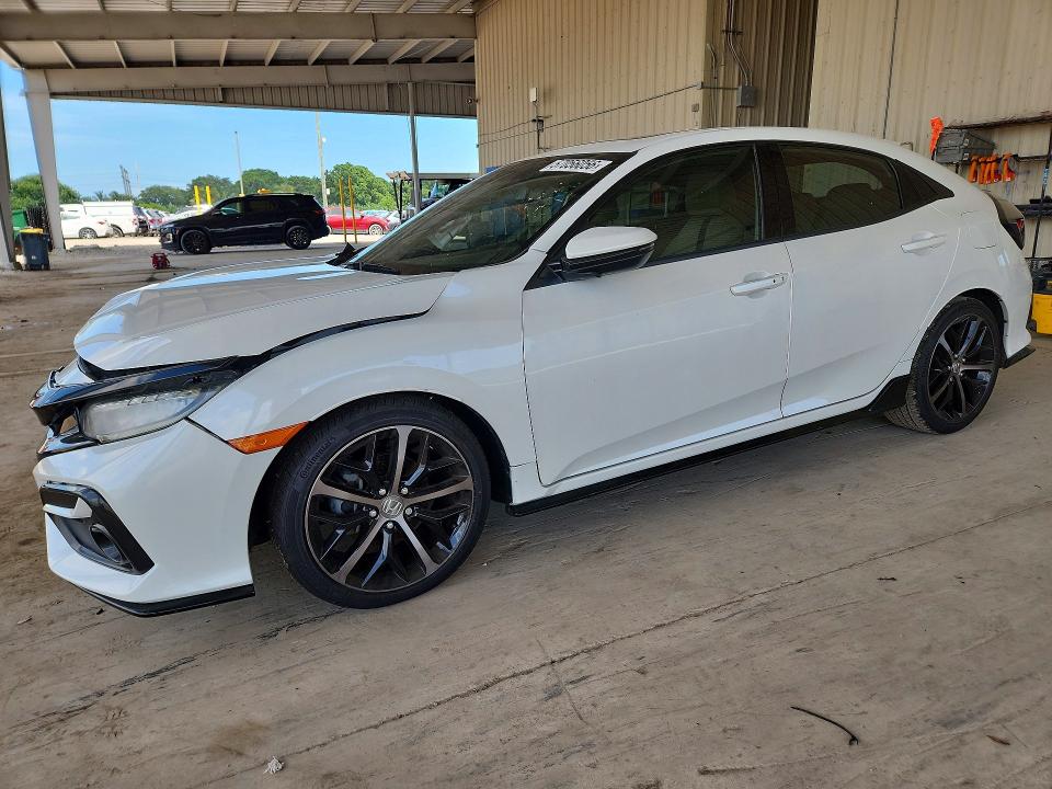2020 Honda Civic VIN SHHFK7H99LU201156 COPART salvage auction — FRONT END, Fl - Cert Of Title Slvg Rebuildable, sold $100 on 2026-07-29 (photo 1)