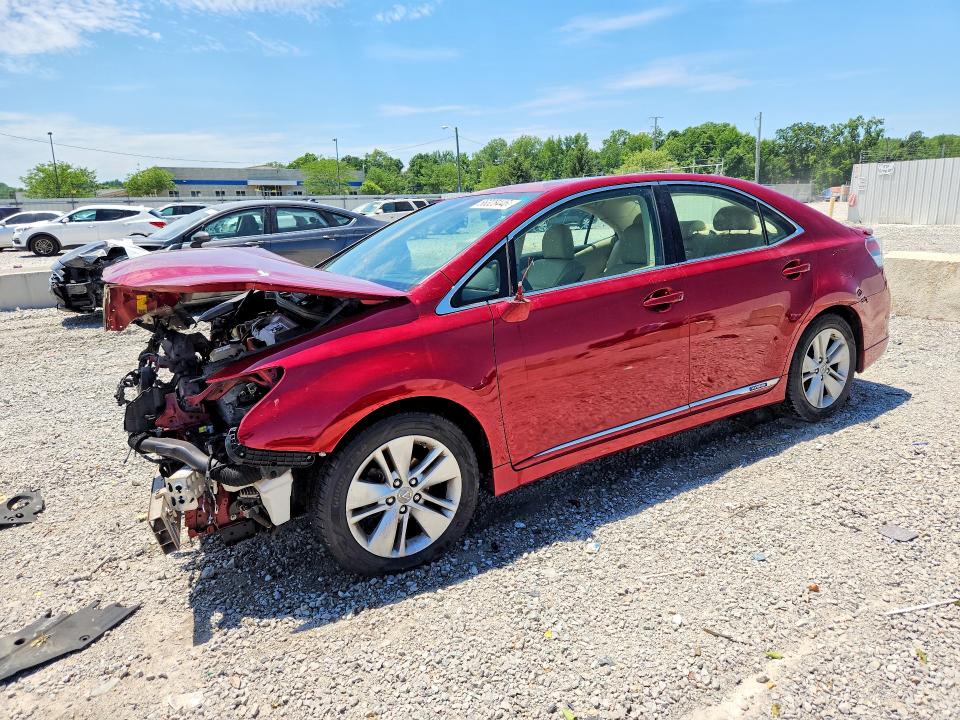 2010 Lexus Hs 250h VIN JTHBB1BA9A2026468 COPART salvage auction — FRONT END, KY - BILL OF SALE/PART ONLY/NO TITL, sold $125 on 2026-07-23 (photo 1)
