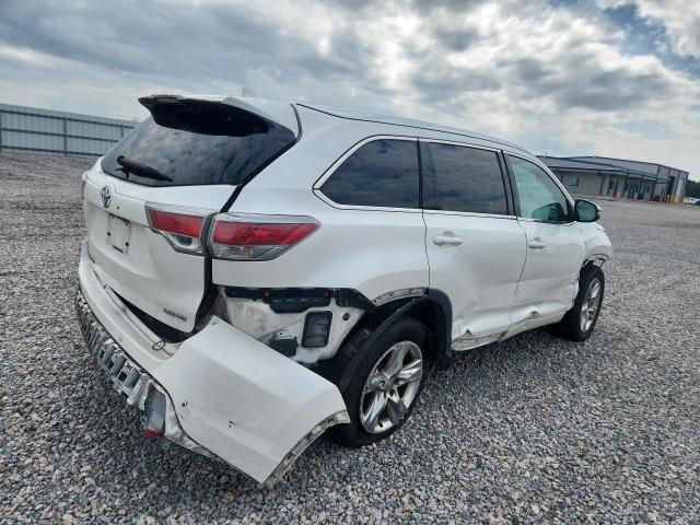 2014 Toyota Highlander VIN 5TDYKRFH1ES033852 COPART salvage auction — FRONT END, Nc - Salvage Certificate Of Title, sold $1,500 on 2026-07-28 (photo 3)