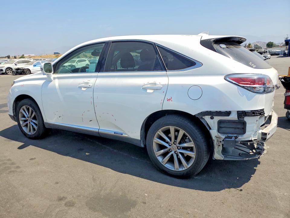 2014 Lexus Rx VIN JTJZB1BA6E2010053 COPART salvage auction — REAR END, Ca - Salvage Certificate, sold $4,700 on 2026-07-06 (photo 2)