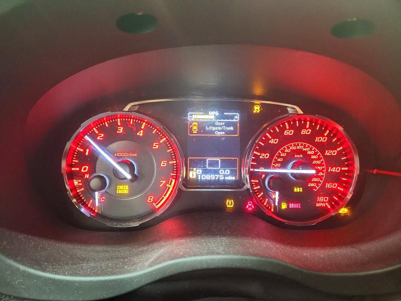 2017 Subaru Wrx VIN JF1VA1J64H9830053 COPART salvage auction — MINOR DENT/SCRATCHES, Ct - Certificate Of Title, sold $7,100 on 2026-07-27 (photo 9)