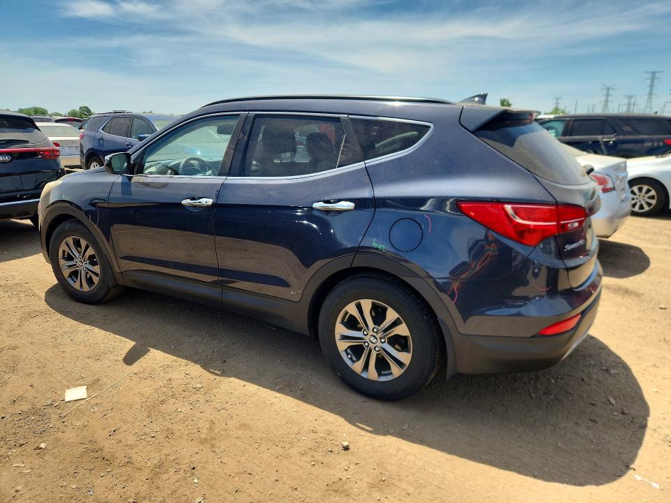2013 Hyundai Santa fe VIN 5XYZU3LB6DG065736 COPART salvage auction — SIDE, Il - Salvage Certificate, sold $1,950 on 2026-07-07 (photo 2)