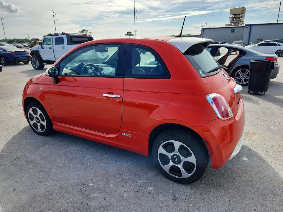 2014 Fiat VIN 3C3CFFGE5ET225268 COPART salvage auction — MECHANICAL, La - Certificate Of Title, sold $425 on 2026-07-08 (photo 2)