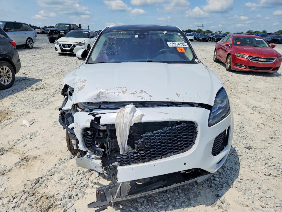 2020 Jaguar E-pace VIN SADFK2FX8L1Z86725 COPART salvage auction — FRONT END, Tx - Salvage Vehicle Title (P), sold $450 on 2026-07-27 (photo 5)