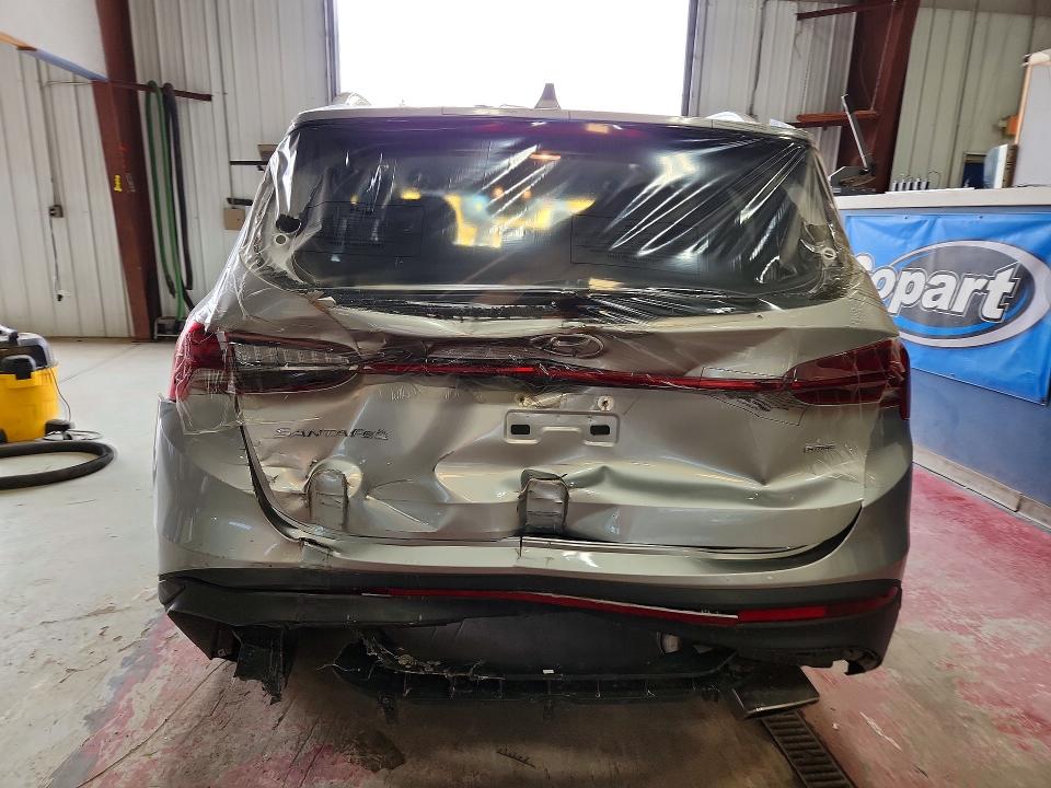2023 Hyundai Santa fe VIN 5NMS2DAJXPH587691 COPART salvage auction — REAR END, Ny - Mv-907A Salvage Certificate, sold $6,600 on 2026-07-27 (photo 6)