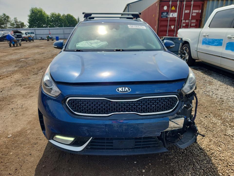 2018 Kia Niro VIN KNDCE3LC2J5178406 COPART salvage auction — FRONT END, ON - PERMIT NO BRAND - UNFIT, sold $3,000 on 2026-07-14 (photo 5)