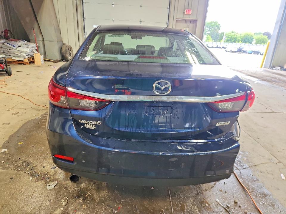 2016 Mazda 6 VIN JM1GJ1V51G1434390 COPART salvage auction — REAR END, Wi - Certificate Of Title, sold $3,500 on 2026-07-13 (photo 6)