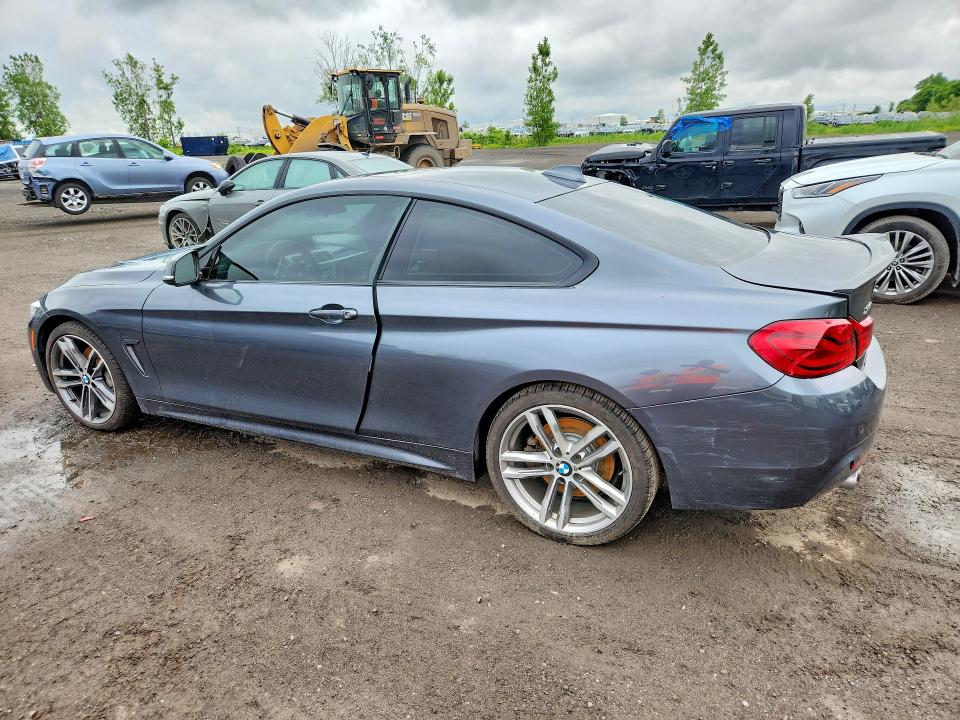 2019 BMW 4 series VIN WBA4W5C52KAE49536 COPART salvage auction — WATER/FLOOD, Qc - Irrecuperable, sold $1,300 on 2026-07-28 (photo 2)