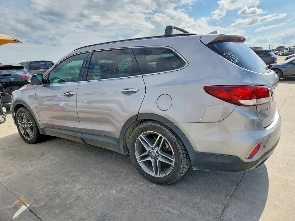 2017 Hyundai Santa fe VIN KM8SR4HF7HU167969 COPART salvage auction — UNDERCARRIAGE, Tx - Certificate Of Title (P), sold $4,700 on 2026-07-09 (photo 2)