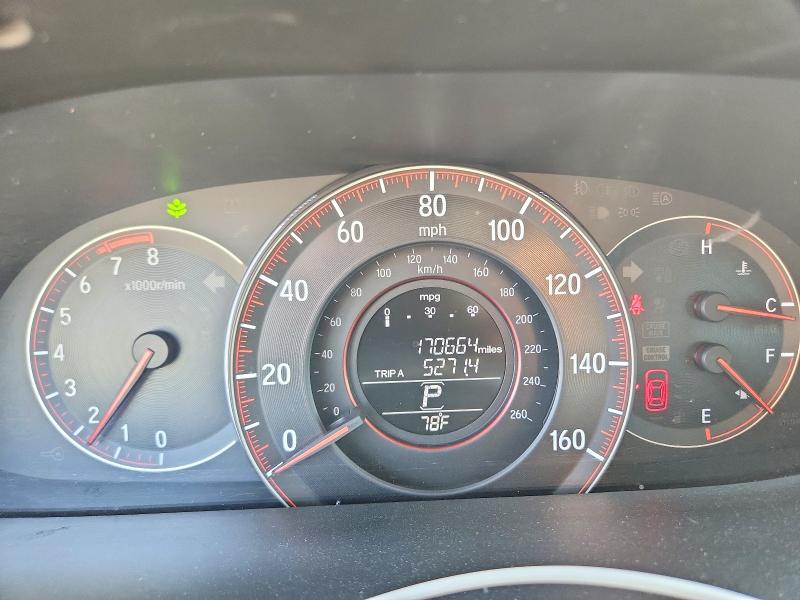 2016 Honda Accord VIN 1HGCR2F58GA107059 COPART salvage auction — REAR END, CA - SALVAGE CERTIFICATE, sold $3,150 on 2026-07-02 (photo 9)
