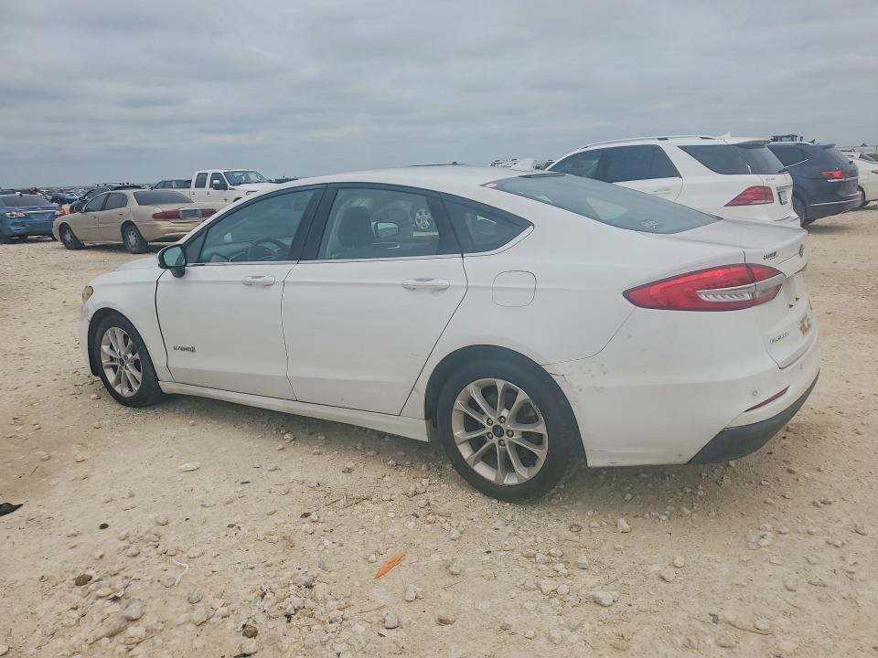 2019 Ford Fusion VIN 3FA6P0LU1KR225010 COPART salvage auction — FRONT END, TX - SALVAGE VEHICLE TITLE, sold $1,700 on 2026-07-02 (photo 2)