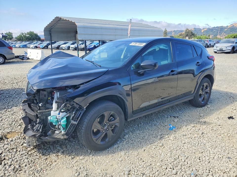 2024 Subaru VIN JF2GUABC7RH380079 COPART salvage auction — FRONT END, Ca - Salvage Certificate, sold $2,100 on 2026-07-09 (photo 1)
