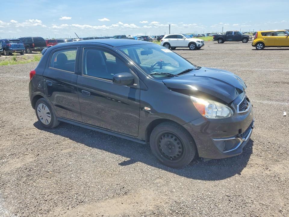 2019 Mitsubishi Mirage VIN ML32A3HJ2KH001274 COPART salvage auction — FRONT END, Fl - Certificate Of Destruction, sold $1,700 on 2026-07-27 (photo 4)