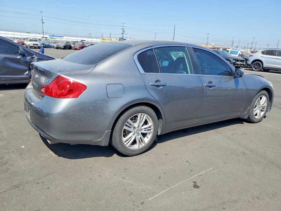 2013 Infiniti VIN JN1CV6AP5DM726175 COPART salvage auction — FRONT END, Ca - Salvage Certificate, sold $950 on 2026-07-20 (photo 3)