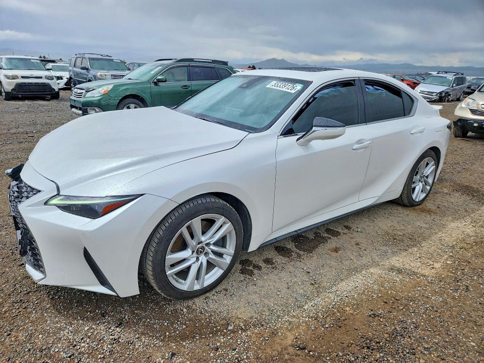 2021 Lexus Is VIN JTHC81F29M5044834 COPART salvage auction — FRONT END, Mt - Salvage Certificate Of A Vehic, sold $200 on 2026-07-14 (photo 1)