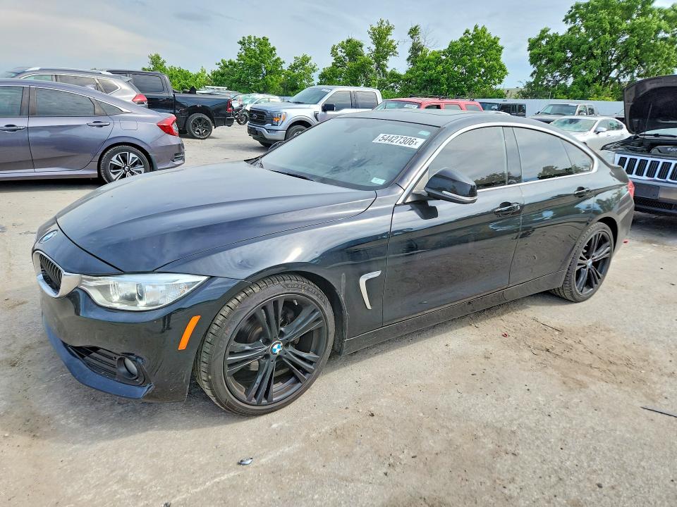 2016 BMW 4er VIN WBA4A9C57GG695974 COPART salvage auction — HAIL, Mo - Certificate Of Title, sold $3,700 on 2026-07-10 (photo 1)
