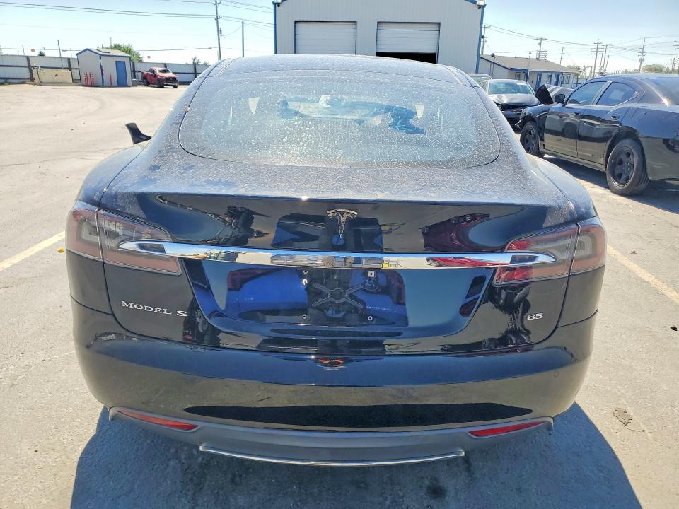 2014 Tesla Model s VIN 5YJSA1H12EFP35855 COPART salvage auction — FRONT END, Id - Salvage Certificate Of Title, sold $1,650 on 2026-07-23 (photo 6)