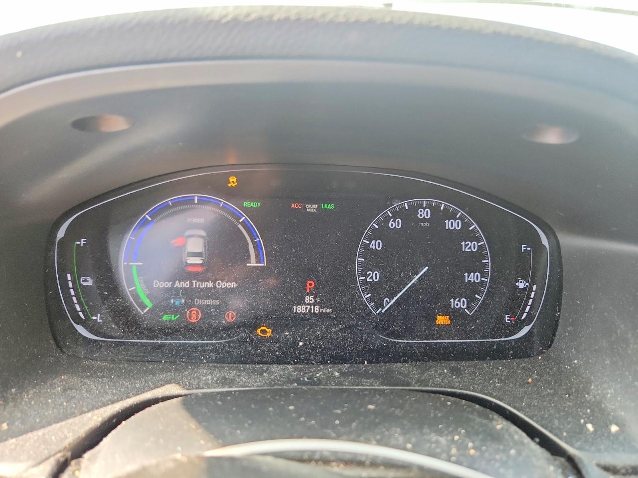 2019 Honda Insight VIN 19XZE4F57KE017830 COPART salvage auction — Rear End, FL - CERT OF TITLE SLVG REBUILDABLE, sold $1,650 on 2026-07-09 (photo 9)