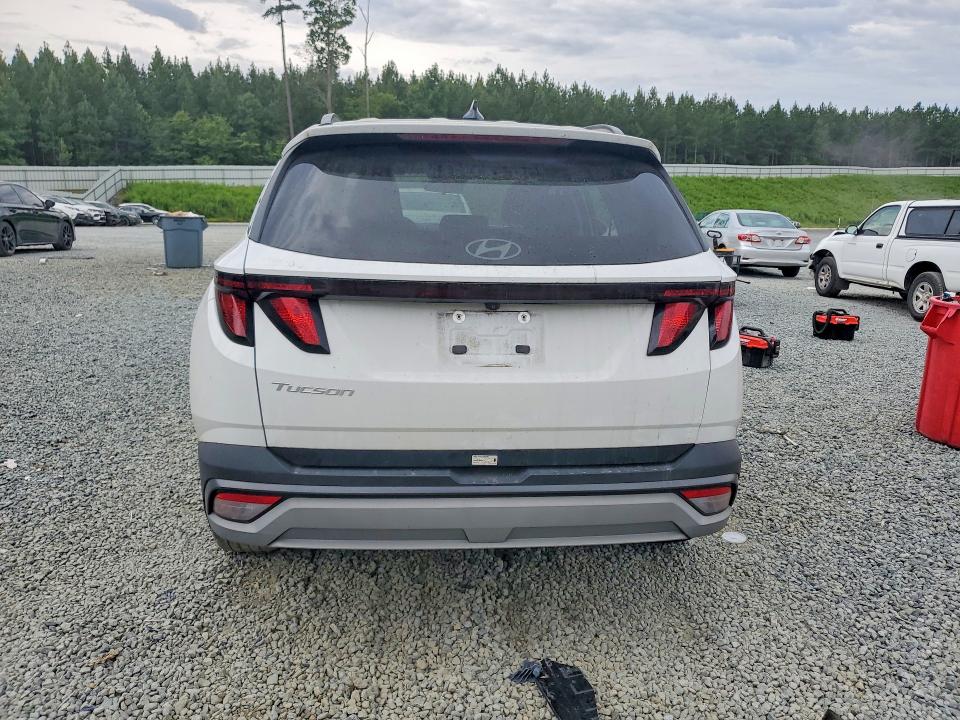 2025 Hyundai Tucson VIN 5NMJB3DE5SH452955 COPART salvage auction — FRONT END, Nc - Salvage Certificate Of Title, sold $7,400 on 2026-07-30 (photo 6)