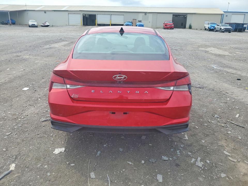 2021 Hyundai Elantra VIN 5NPLS4AG7MH052017 COPART salvage auction — FRONT END, Salvage Title, sold $425 on 2026-07-23 (photo 6)