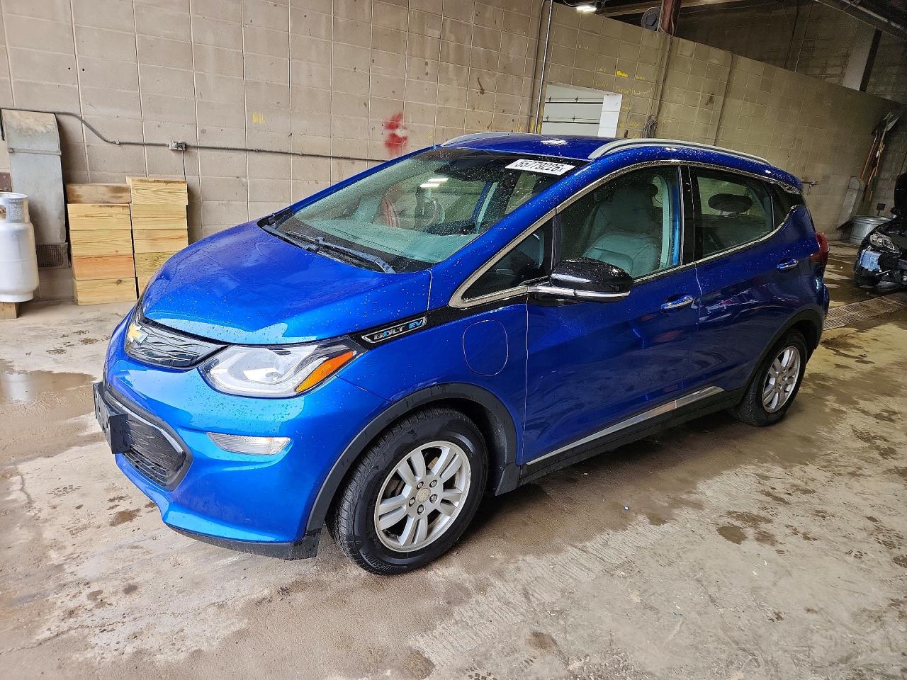 2021 Chevrolet Bolt EV VIN 1G1FZ6S09M4110309 — COPART salvage auction photo