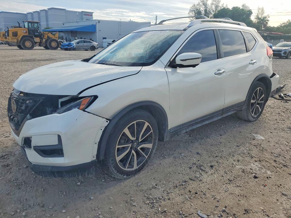 2018 Nissan Rogue VIN JN8AT2MT2JW485241 COPART salvage auction — FRONT END, Fl - Cert Of Ttl-Rebuilt&Slvg Rbld, sold $2,100 on 2026-07-10 (photo 1)